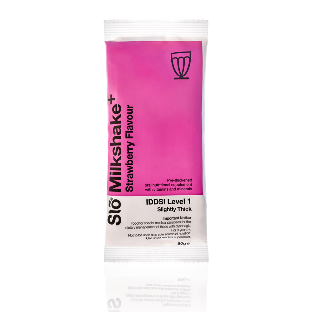Slõ Milkshakes+ Pre Thickened Nutritional Drink - ONS - Strawberry