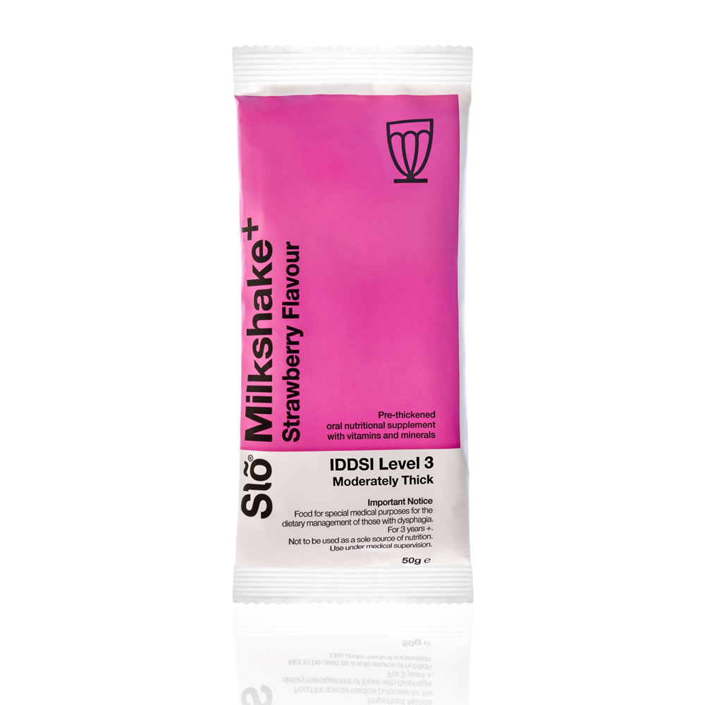 Slõ Milkshake+ Nutri Drink Strawberry - 7/14/28 Sachets - Image 4