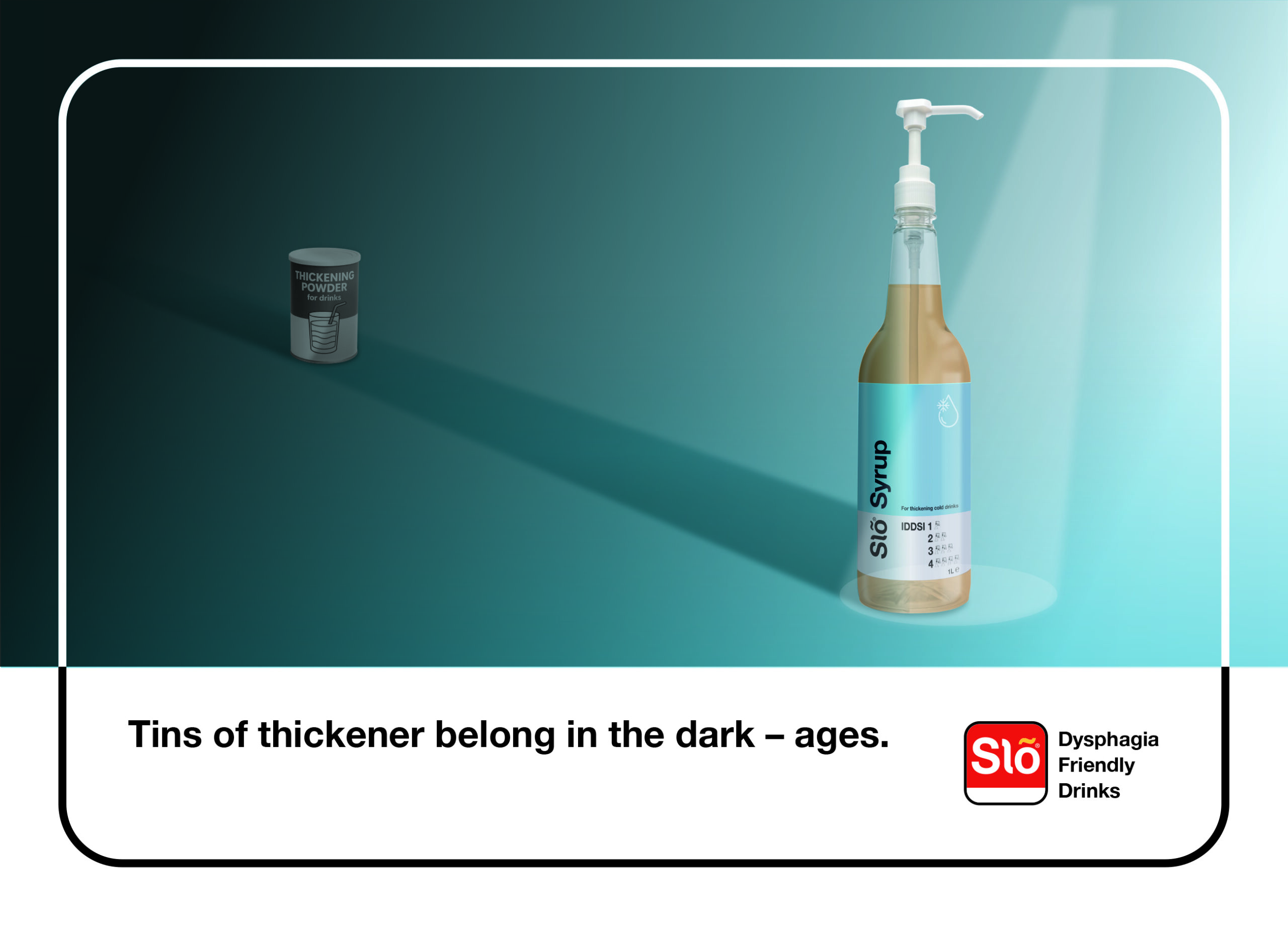 Scoop less drinks thickener